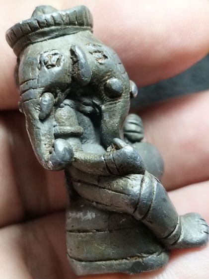 พระพิฆเณศเนื้อโลหะหล่อครับ รูปที่ 11