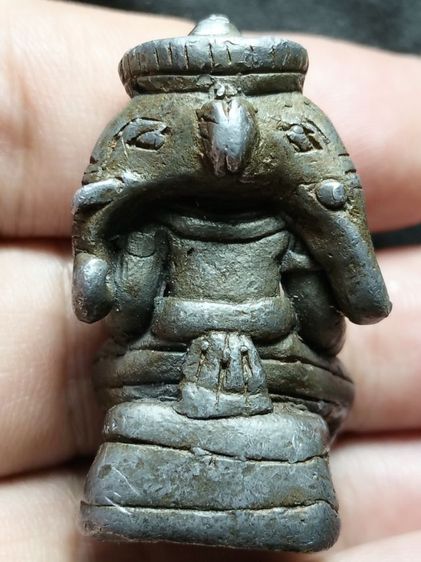 พระพิฆเณศเนื้อโลหะหล่อครับ รูปที่ 5