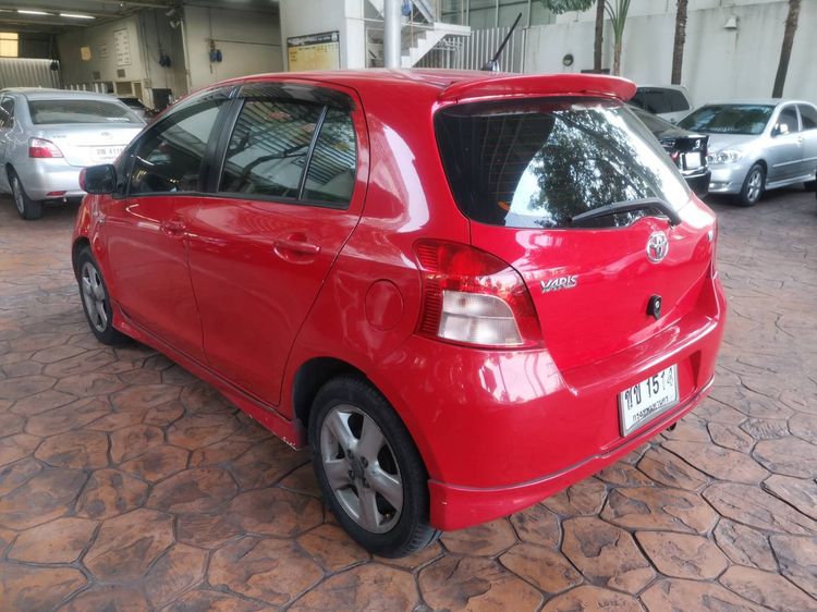 Toyota Yaris 2006 1.5 E Sedan เบนซิน ไม่ติดแก๊ส เกียร์อัตโนมัติ แดง รูปที่ 4