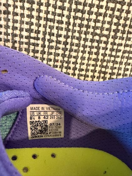 ADIDAS ADIZERO SL2 size 8 UK รูปที่ 10