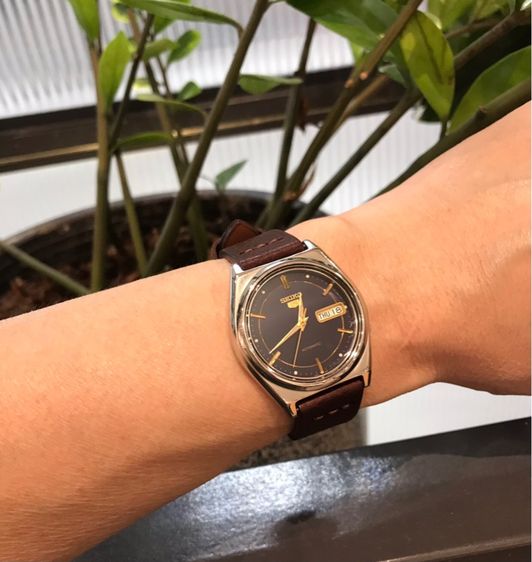 ลดราคา SEIKO 5 หน้าน้ำเงินเข้ม ออโตเมติค สภาพดี รูปที่ 18