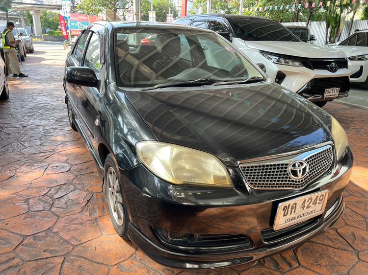รถ Toyota Vios 1.5 E สี ดำ
