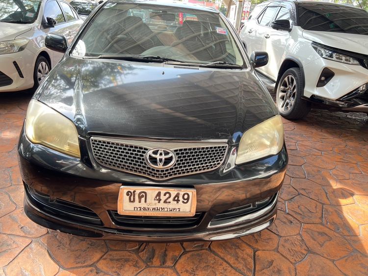 Toyota Vios 2006 1.5 E Sedan เบนซิน ไม่ติดแก๊ส เกียร์อัตโนมัติ ดำ รูปที่ 2