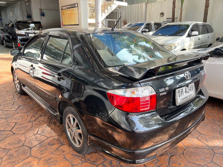 Toyota Vios 2006 1.5 E Sedan เบนซิน ไม่ติดแก๊ส เกียร์อัตโนมัติ ดำ รูปที่ 4