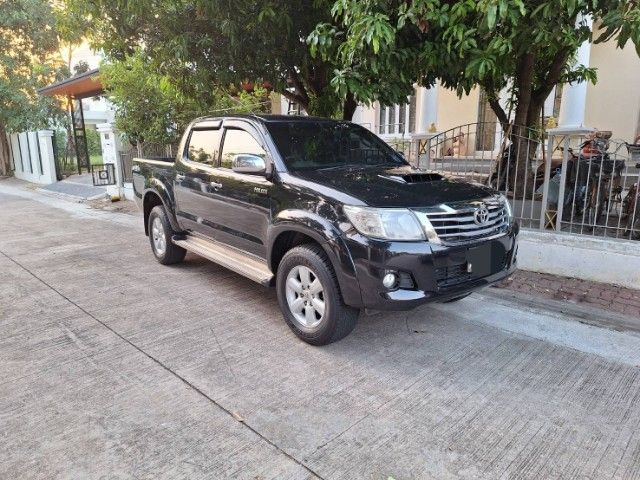 Toyota Hilux Vigo 2009 2.5 E 4WD Pickup ดีเซล เกียร์ธรรมดา ดำ
