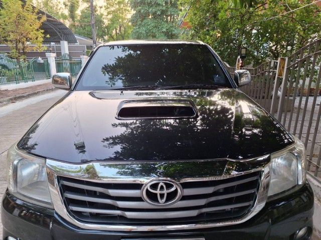 Toyota Hilux Vigo 2009 2.5 E 4WD Pickup ดีเซล เกียร์ธรรมดา ดำ รูปที่ 2