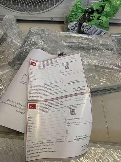 แอร์TCL 18,000 BTU มือ 2 สภาพมือ 1 ใช้ได้แค่ 6 เดือน รูปที่ 2