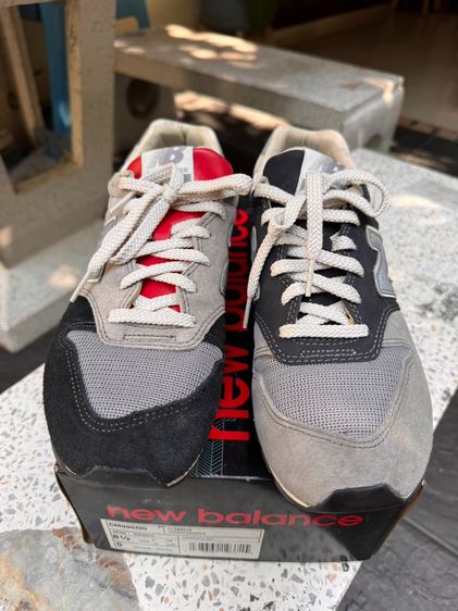 New Balance 996 สีกรม-แดง ไซส์ 42 สภาพดี รูปที่ 2