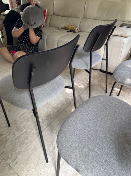 เก้าอี้ modern เซ็ท 4 ตัว รูปที่ 4