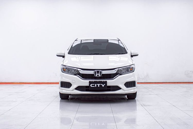 Honda City 2019 1.5 S Sedan เบนซิน ไม่ติดแก๊ส เกียร์อัตโนมัติ ขาว รูปที่ 4
