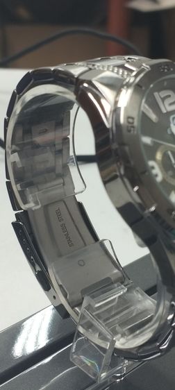 นาฬิกา casio edifice สภาพใหม่คลิปแค่รองมือยังไม่เคยได้ใส่สนใจทักต่อรองได้นิดหน่อยครับ รูปที่ 4