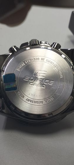 นาฬิกา casio edifice สภาพใหม่คลิปแค่รองมือยังไม่เคยได้ใส่สนใจทักต่อรองได้นิดหน่อยครับ รูปที่ 3