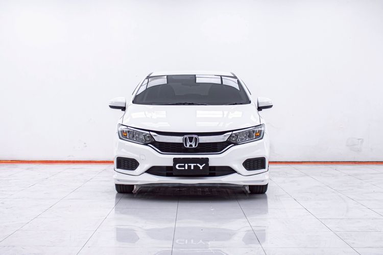 Honda City 2017 1.5 V Plus i-VTEC Sedan เบนซิน ไม่ติดแก๊ส เกียร์อัตโนมัติ ขาว รูปที่ 4