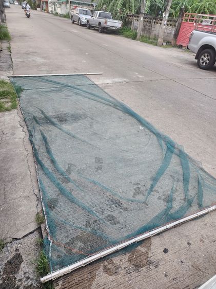 อวนลากปลา ใช้ในบ่อปลาคาร์ฟ รูปที่ 5