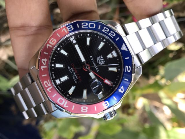 Tag Heuer Calibre 7 Auto GMT " Pepsi Bezel " WAY201F🇨🇭🇨🇭
 รูปที่ 8