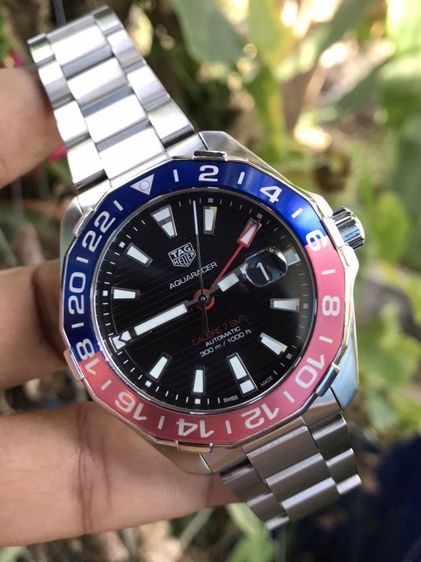 Tag Heuer Calibre 7 Auto GMT " Pepsi Bezel " WAY201F🇨🇭🇨🇭
 รูปที่ 6