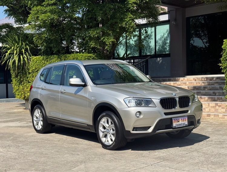 รถ BMW X3 2.0 xDrive20d 4WD สี เทา