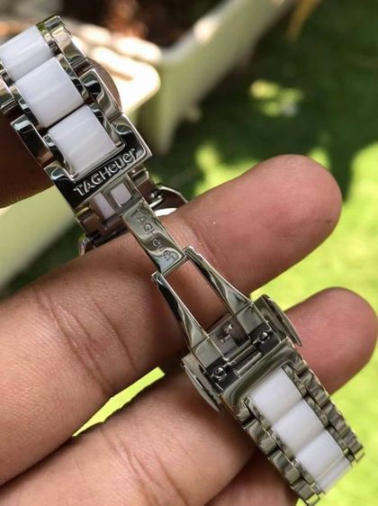 Tag Heuer F1 Quartz White Ceramic Full Diamond WAH 1313 (32mm.)🇨🇭🇨🇭  
 รูปที่ 12