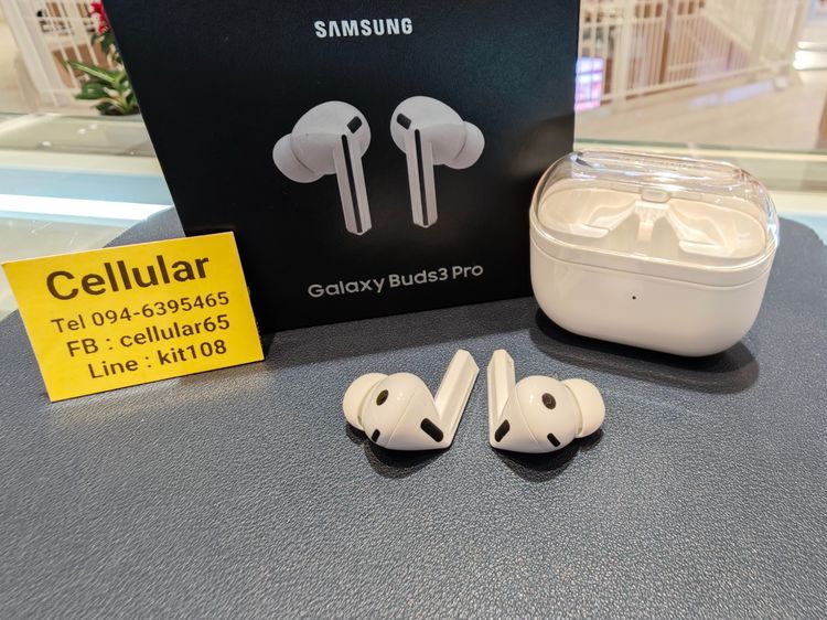 (ติดจอง)Samsung Galaxy Buds3 Pro เสียงดี ประกันศูนย์5เดือนกว่า ครบกล่อง รูปที่ 9