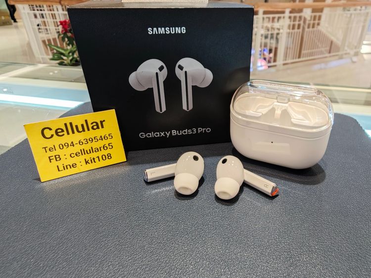 (ติดจอง)Samsung Galaxy Buds3 Pro เสียงดี ประกันศูนย์5เดือนกว่า ครบกล่อง รูปที่ 5