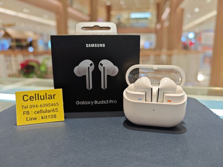 (ติดจอง)Samsung Galaxy Buds3 Pro เสียงดี ประกันศูนย์5เดือนกว่า ครบกล่อง