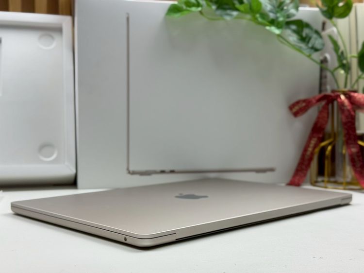 MacBook Air 15-inch M3 2024 Ram8GB SSD256GB Starlight apple care 29 November 2026 รูปที่ 8
