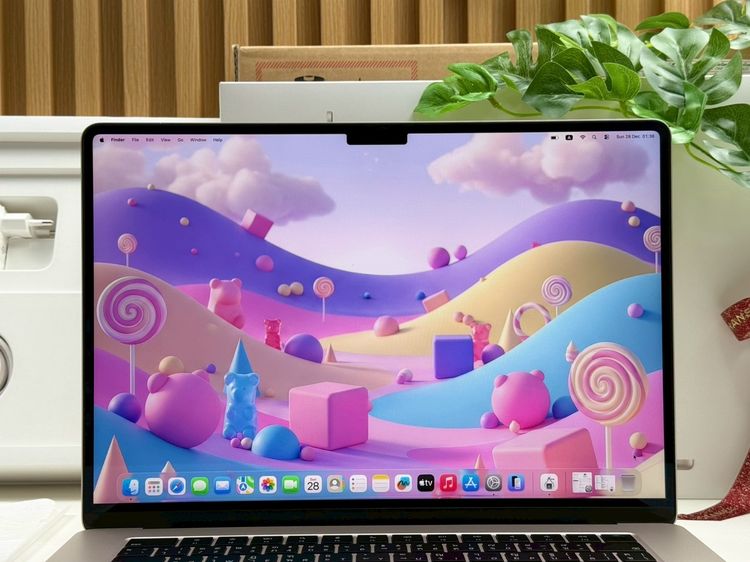 MacBook Air 15-inch M3 2024 Ram8GB SSD256GB Starlight apple care 29 November 2026 รูปที่ 4