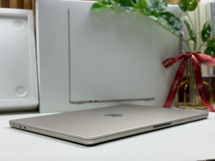 MacBook Air 15-inch M3 2024 Ram8GB SSD256GB Starlight apple care 29 November 2026 รูปที่ 10