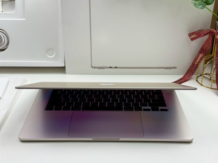 MacBook Air 15-inch M3 2024 Ram8GB SSD256GB Starlight apple care 29 November 2026 รูปที่ 6