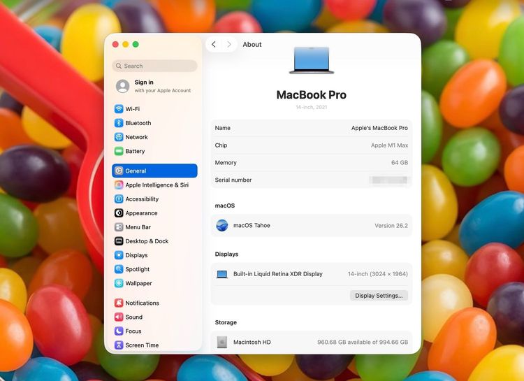 MacBook Pro 14-inch M1 Max Ram64GB SSD1TB SpaceGray  รูปที่ 12