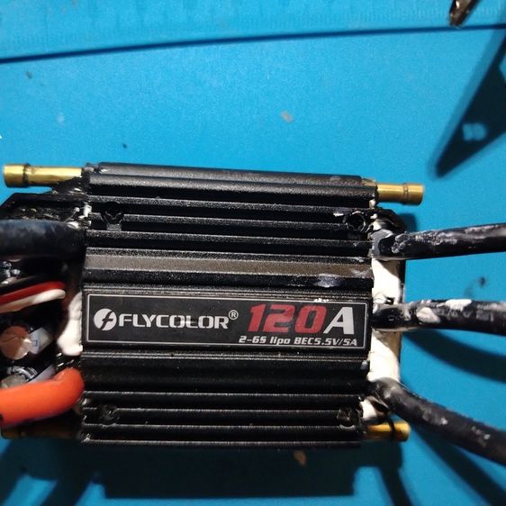 ตัวควบคุมสปีด​ เรือบังคับflycolorขนาด120a รูปที่ 4