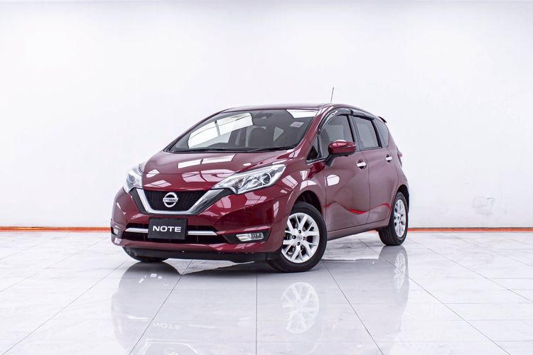 รถ Nissan Note 1.2 VL สี แดง