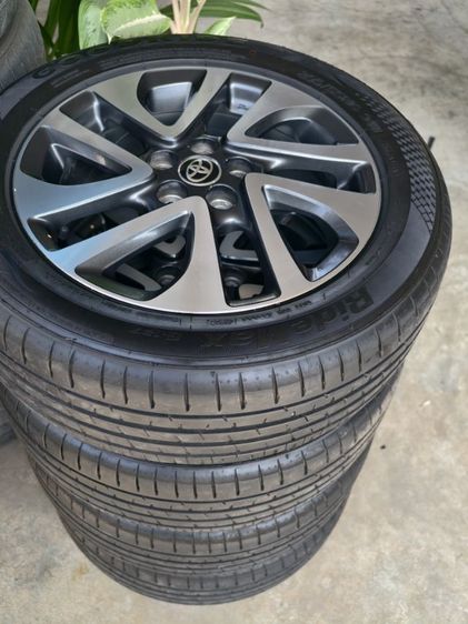 ล้อเดิมSienta ขอบ16 พร้อมยางสวยปี25 ล้อสวยไม่เคยซ่อม 5รู100 เซียนต้า รูปที่ 3