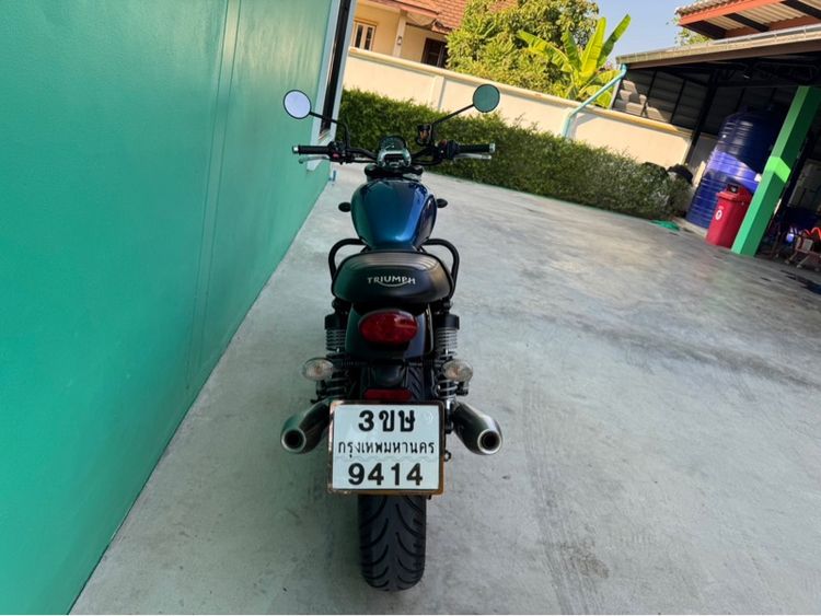 Triumph Street twin900 สีน้ำเงินปี2021 รูปที่ 11