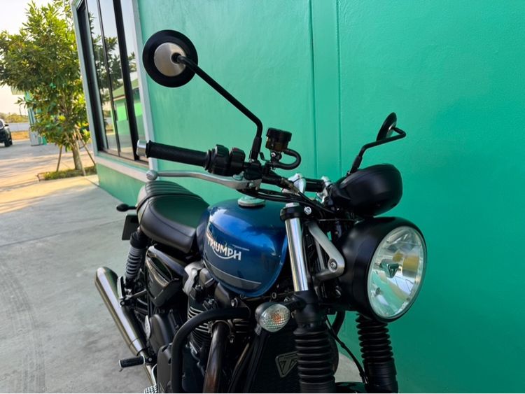 Triumph Street twin900 สีน้ำเงินปี2021 รูปที่ 15