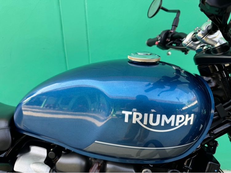 Triumph Street twin900 สีน้ำเงินปี2021 รูปที่ 5