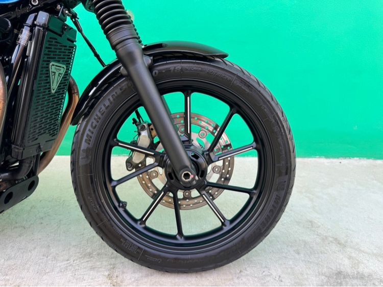 Triumph Street twin900 สีน้ำเงินปี2021 รูปที่ 8