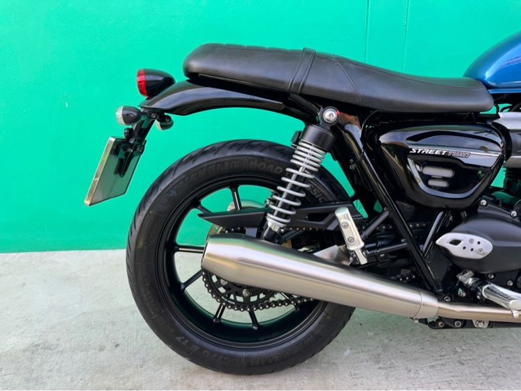Triumph Street twin900 สีน้ำเงินปี2021 รูปที่ 10