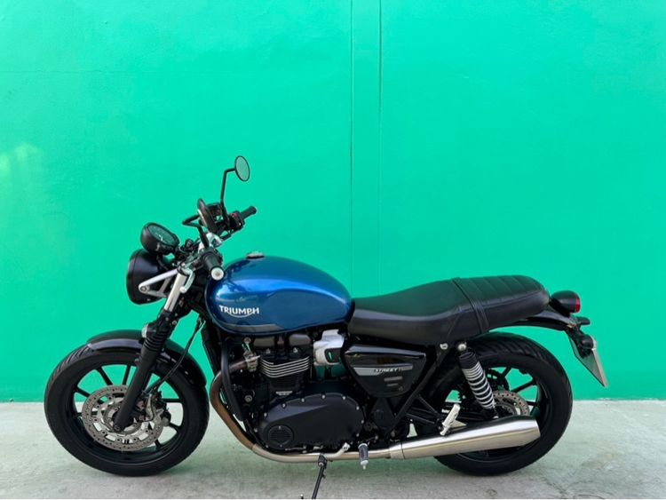 Triumph Street twin900 สีน้ำเงินปี2021 รูปที่ 16