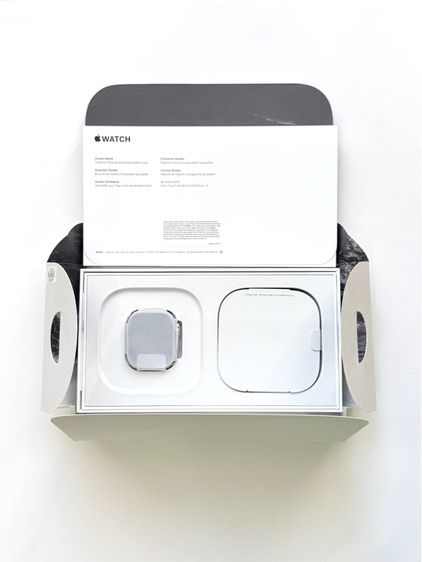 Apple Watch Ultra 2 สี Natural Titanium สาย Apple Titanium Milanese, Nike Sports Band, Nomad Stratos Band ครบกล่อง รูปที่ 5