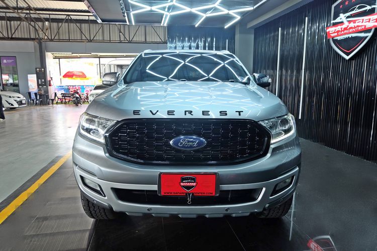 Ford Everest 2019 2.0 Titanium Plus Utility-car ดีเซล เกียร์อัตโนมัติ เทา รูปที่ 2