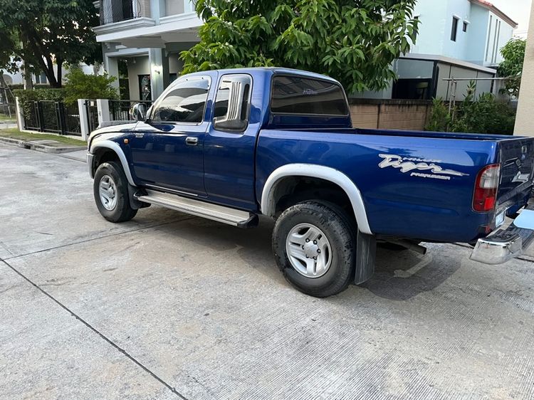 Toyota Hilux Tiger 2002 3.0 G Pickup ดีเซล ไม่ติดแก๊ส เกียร์ธรรมดา น้ำเงิน รูปที่ 3