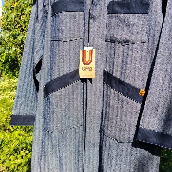 Universal Overall Two-Tone Hbt Shop Coat รูปที่ 5