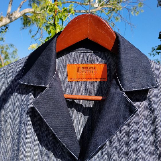 Universal Overall Two-Tone Hbt Shop Coat รูปที่ 4