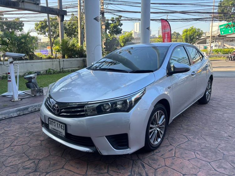 Toyota Altis 2014 1.6 G Sedan เบนซิน ไม่ติดแก๊ส เกียร์อัตโนมัติ เทา รูปที่ 3