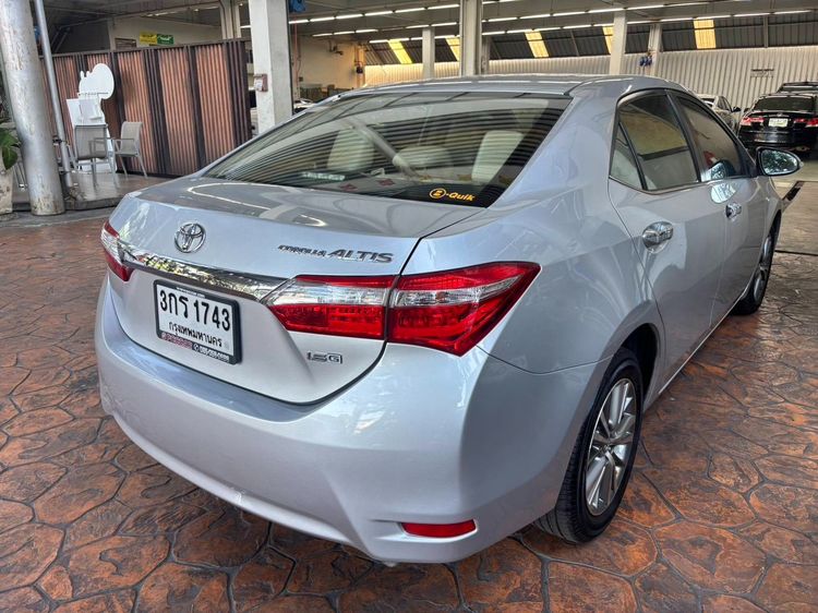 Toyota Altis 2014 1.6 G Sedan เบนซิน ไม่ติดแก๊ส เกียร์อัตโนมัติ เทา รูปที่ 4
