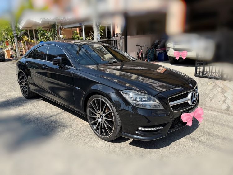 Mercedes-Benz CLS-Class 2011 CLS250 CDI Sedan ดีเซล ไม่ติดแก๊ส เกียร์อัตโนมัติ ดำ รูปที่ 3