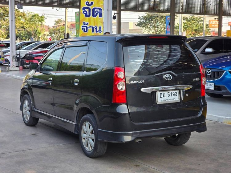 Toyota Avanza 2010 1.5 S Utility-car เบนซิน ไม่ติดแก๊ส เกียร์อัตโนมัติ ดำ รูปที่ 4