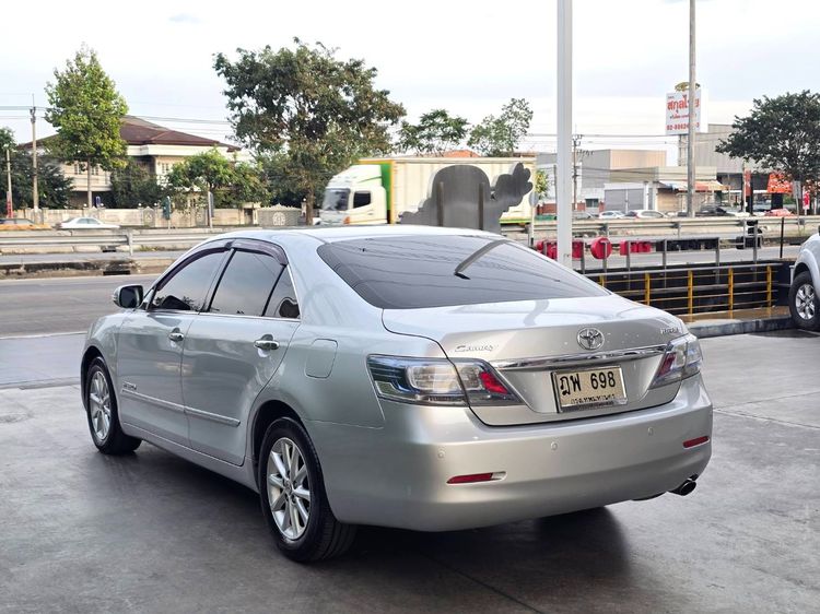 Toyota Camry 2010 2.4 Hybrid Sedan ไฮบริด ไม่ติดแก๊ส เกียร์อัตโนมัติ เทา รูปที่ 4
