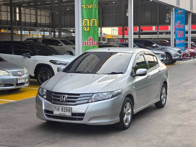 Honda City 2009 1.5 S Sedan เบนซิน ไม่ติดแก๊ส เกียร์อัตโนมัติ เทา รูปที่ 3